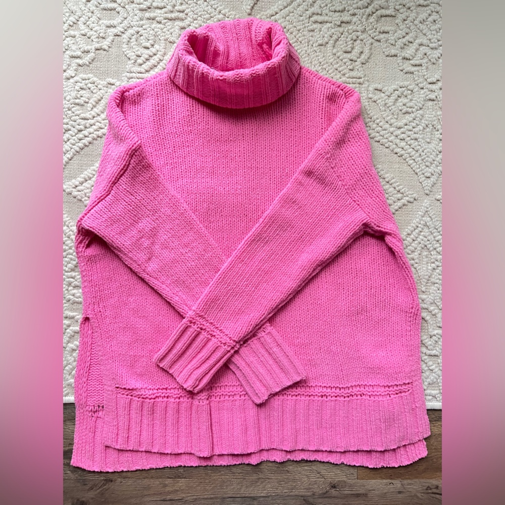 American Eagle chenille turtleneck sweatshirt
